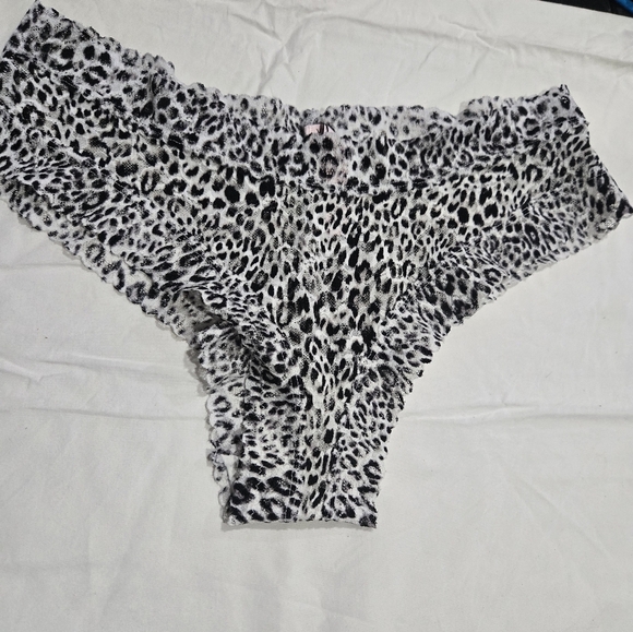 Leopard Print Lace Panties - Picture 1 of 1